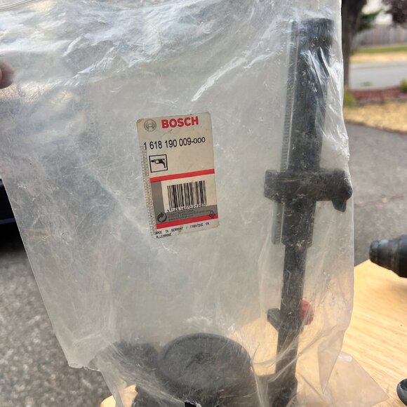 1618190009 Bosch Hammer Drill Dust Extraction Adapter 1-9/16" Air‎ Sweep - Picture 2 of 4